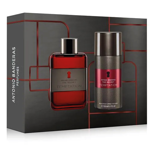 ANTONIO BANDERAS COFRE THE SECRET TEMPTATION X 100 ML.